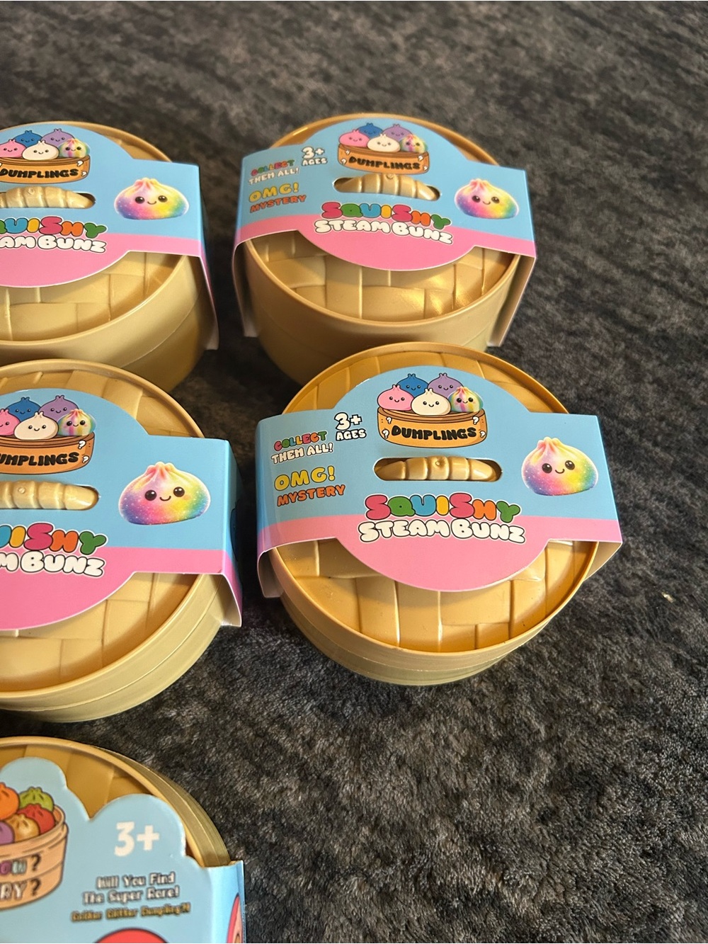 Squishy Steam Bun Bundle 7 Pieces - Picture 3 of 4
